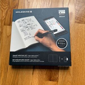 NEW Sealed Moleskine Smart Writing Set - Digital Pen+ & Paper Tablet NWP-F110